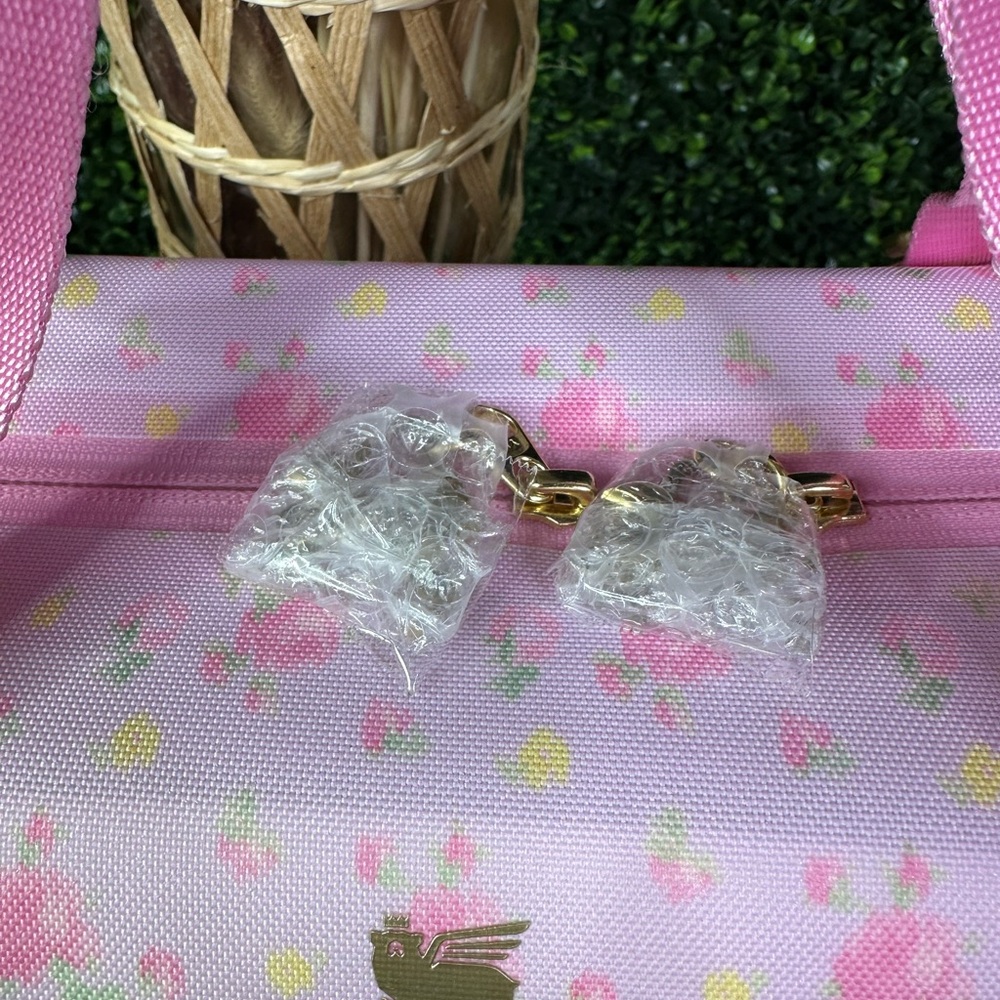 Nwt‎ Stanley X Love Shack Fancy Ibiza Sunset Juliene Mini Cooler Pink No STRAP! - Picture 10 of 16